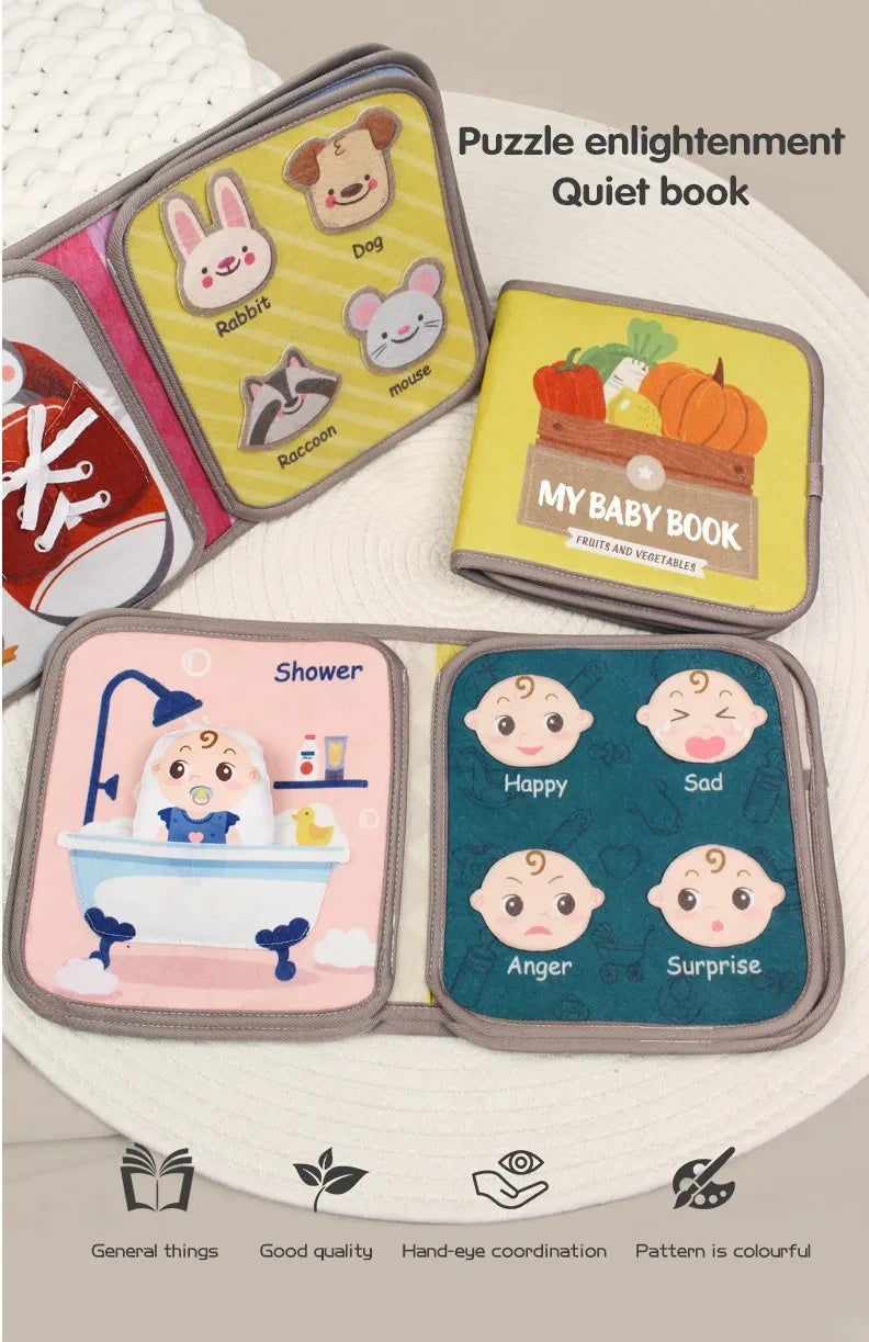 Busy Book For Babies - Quiet Book